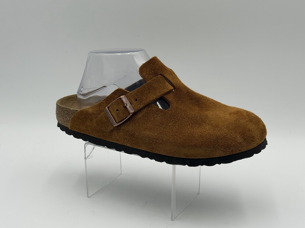 Birkenstock Boston Women’s 8/39 Clogs Sandals Unisex Soft Footbed Suede Leather